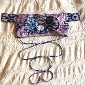 Strappy Off Shoulder Bikini Top